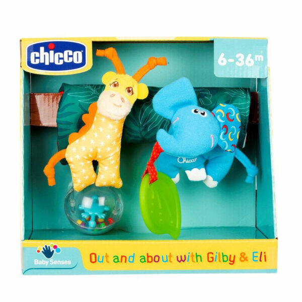 Chicco Gilby and Eli babakocsi játék - Baby Senses
