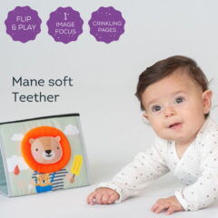 Taf Toys bébikönyv - puha Tummy-Time Szavanna