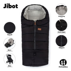 Petite and Mars bundazsák állítható 3in1 Jibot Black